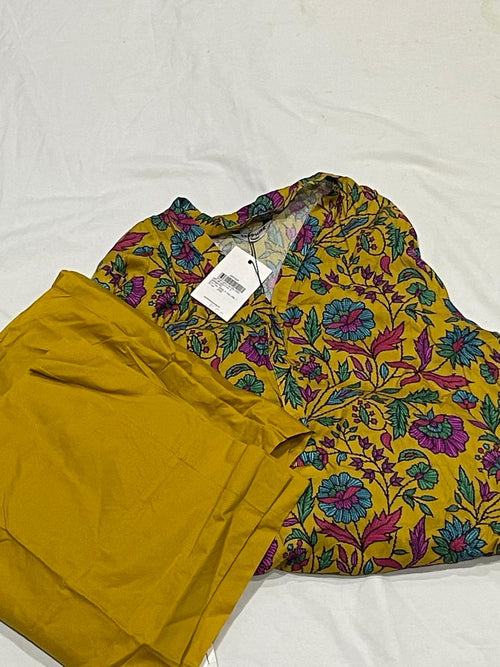 2-Piece Printed Arabic Lawn Suit
