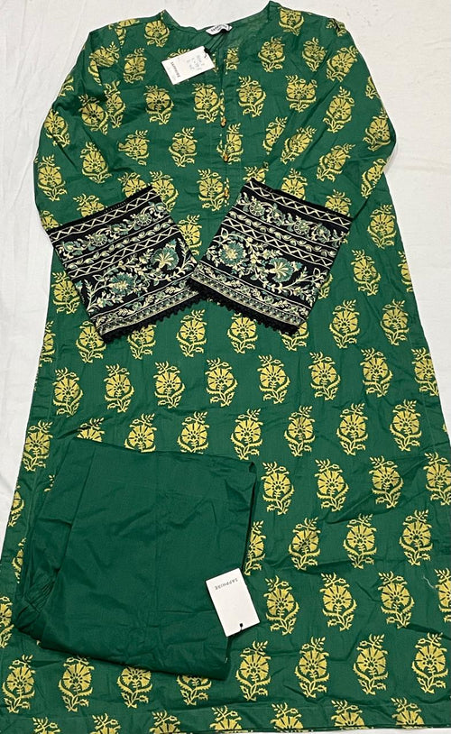 Sapphire 2-Piece Embroidered Lawn Suit