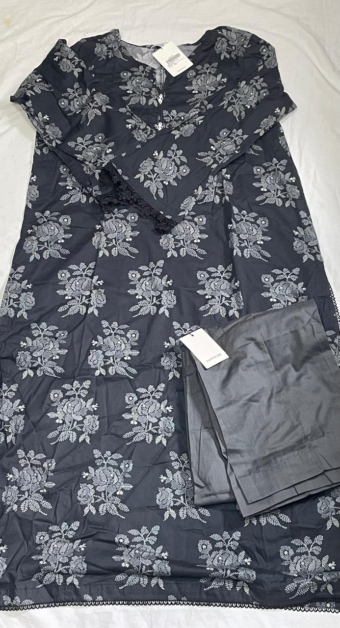 Sapphire 2-Piece Printed Lawn Suit